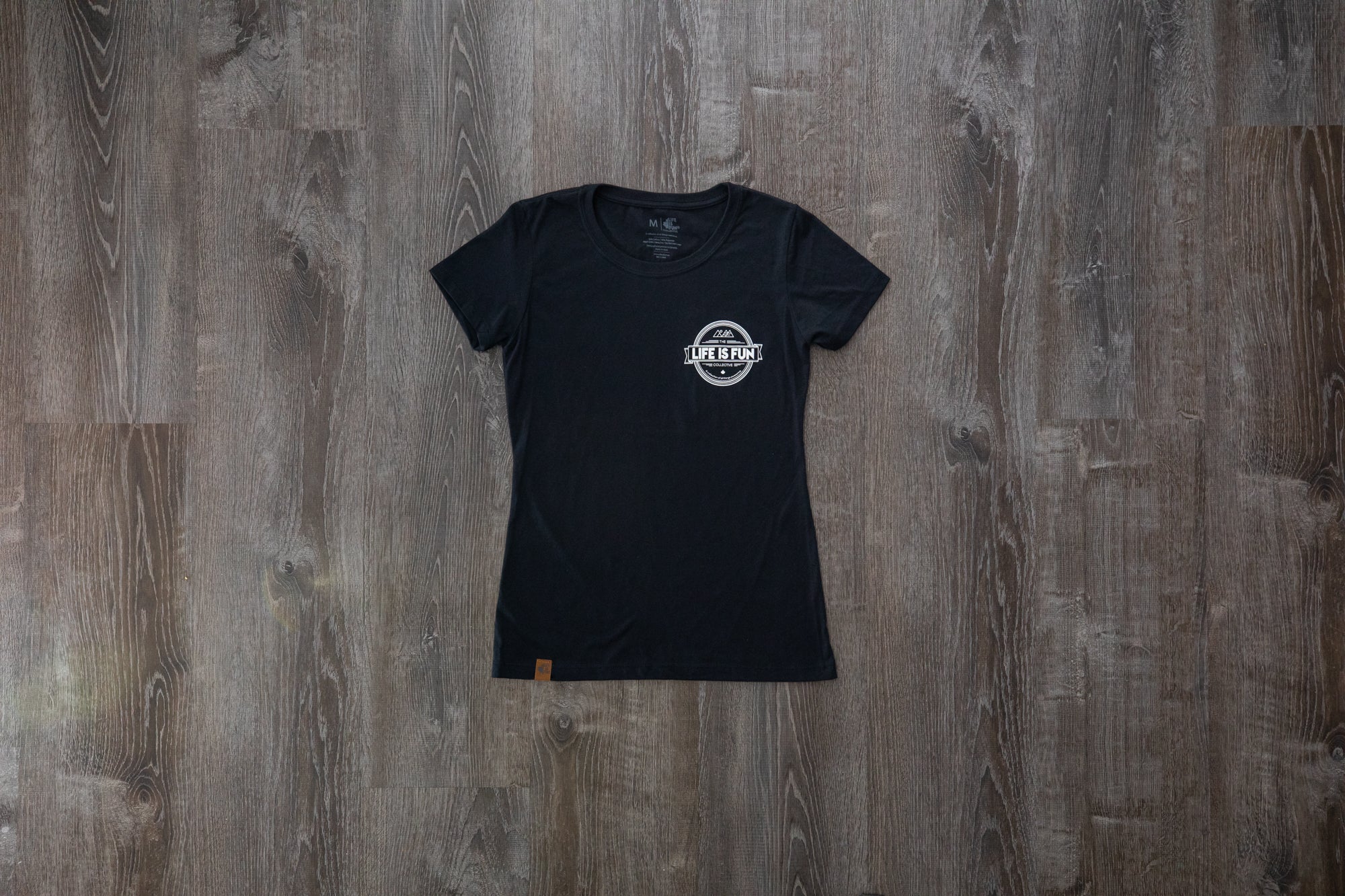 Ladies Ultimate T-shirt // Crest Logo - Black