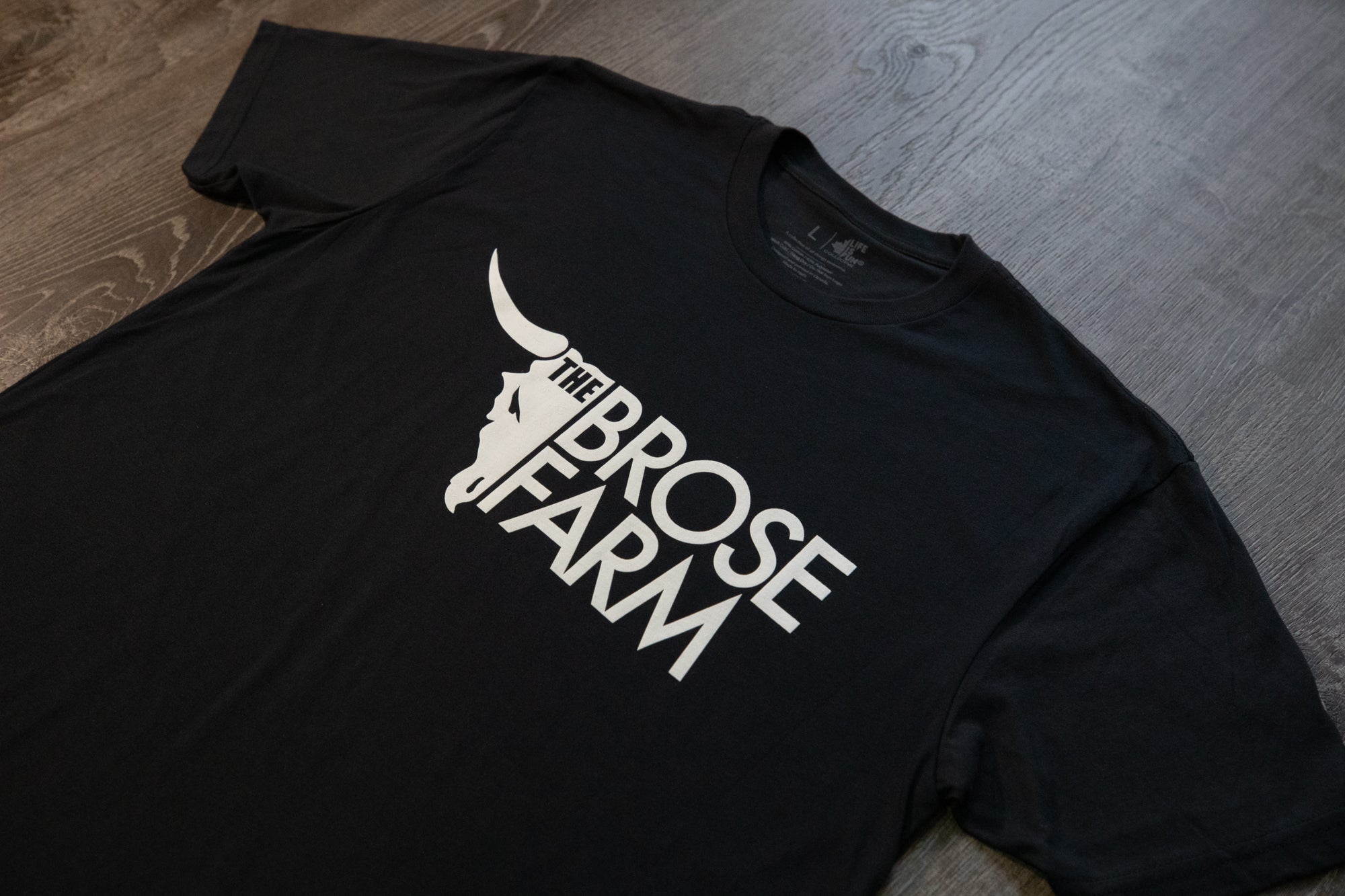 Brose Farm T-shirt // Black