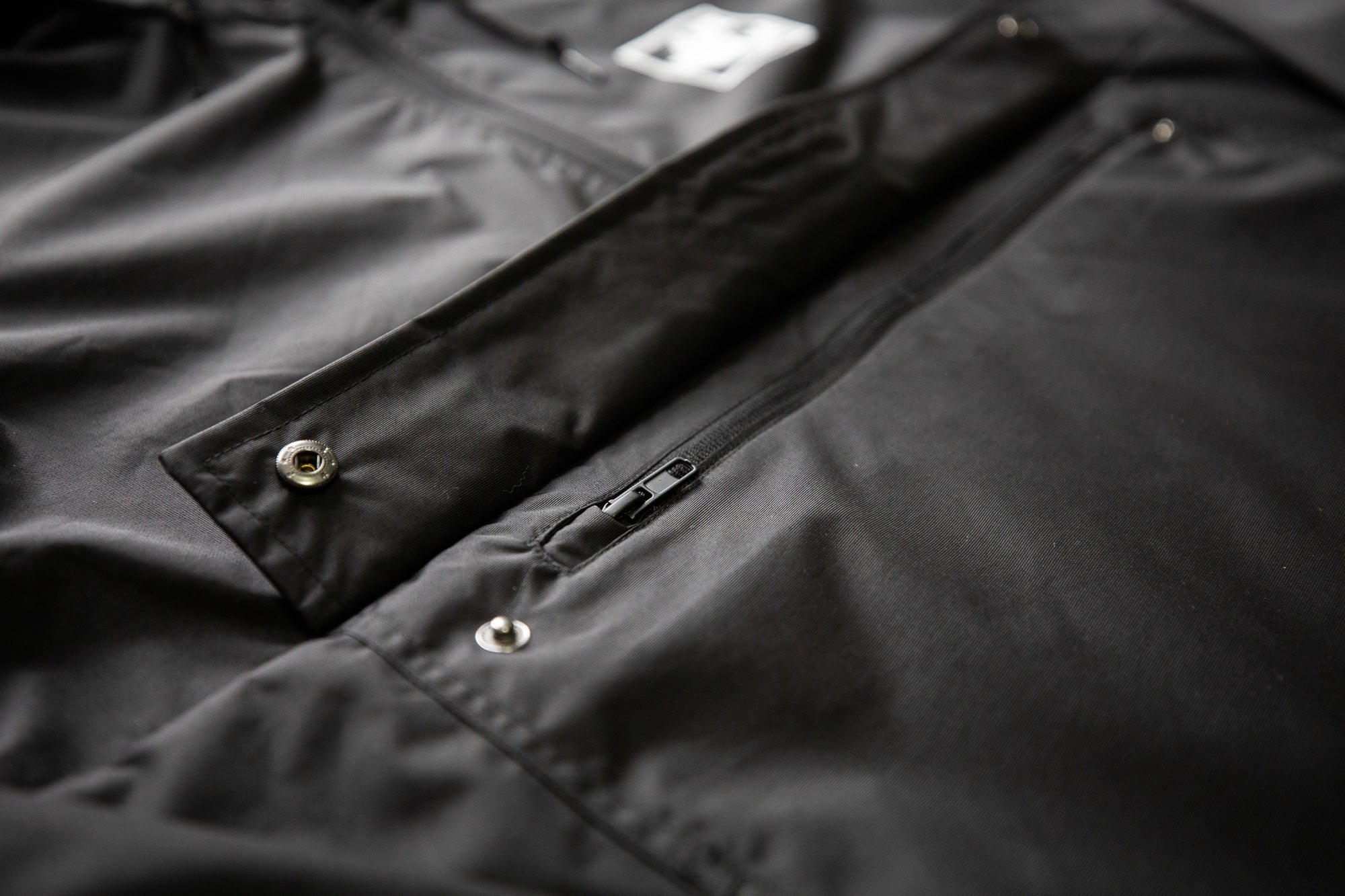 Pullover Rain Jacket // Black